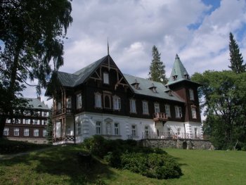 Horské lázně Karlova Studánka Lázeňská vila Vlasta